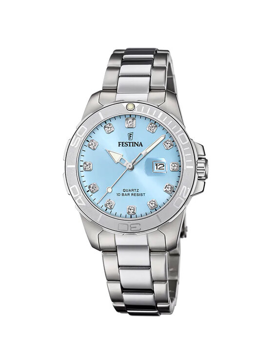 Festina Festina Zegarek F20503-5 Srebrny