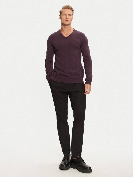 HUGO Hugo Sweater San Vredo-M 50474172 Lila Slim Fit