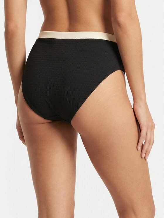 Seafolly Seafolly Μπικίνι κάτω μέρος Band Wave 40775-305 Μαύρο