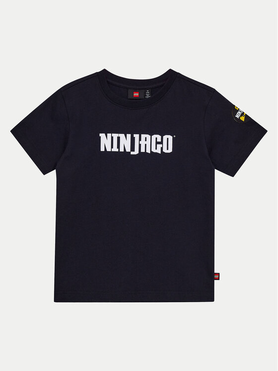 Chłopięcy T-Shirt LEGO, Rozmiar 110, Czarny, Ninjago 12011276