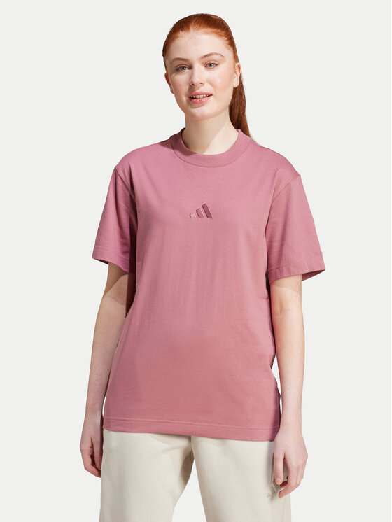 adidas Tričko ALL SZN IY6786 Ružová Loose Fit