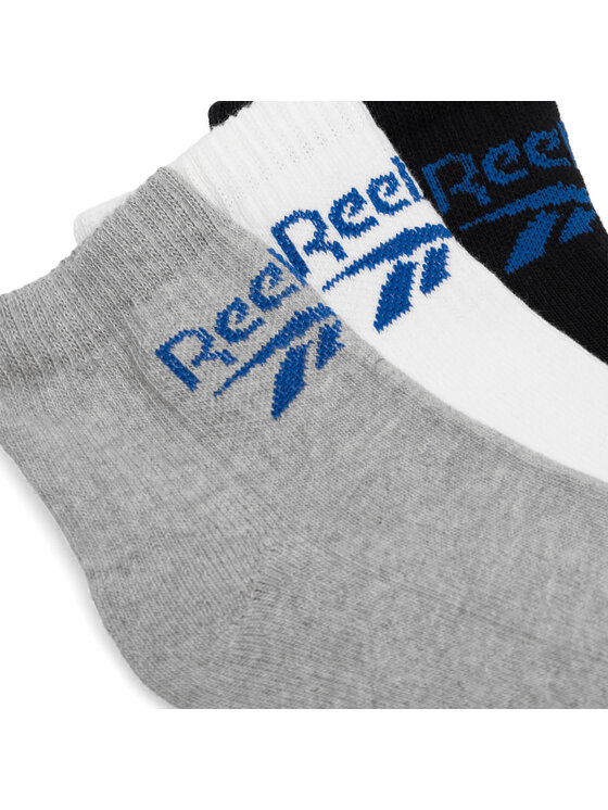 Reebok Reebok Set od 3 para unisex visokih čarapa R0255-SS24 (3-pack) Šarena