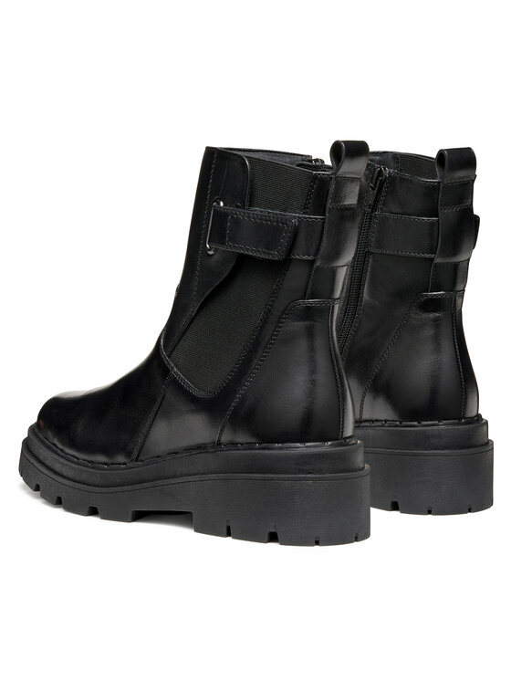 Geox Geox Čizme D Felleny D56XEC 00043 C9999 Crna