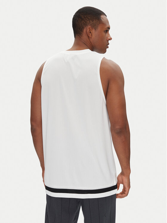 adidas adidas Tank top Seasonal Essentials US Sport JD8088 Bílá Regular Fit