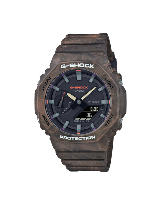 G-Shock Часовник GA-2100FR-5AER Кафяв