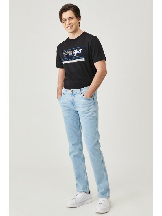 Wrangler Wrangler Jeans GREENSBORO Blu Straight Fit