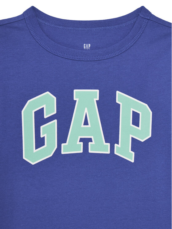 Gap Gap Marškinėliai 708392-02 Mėlyna Regular Fit