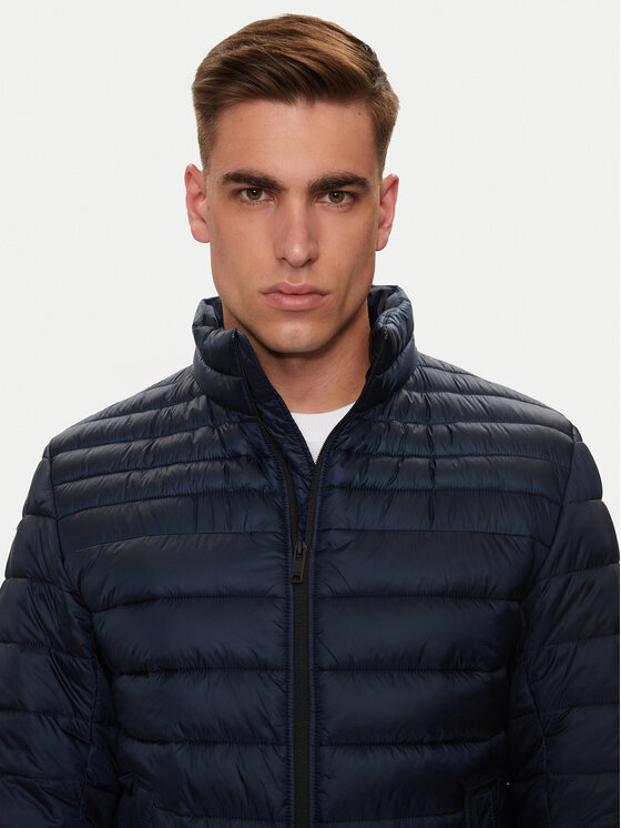 BOSS BOSS Prehodna jakna Oden1 50505262 Mornarsko modra Slim Fit