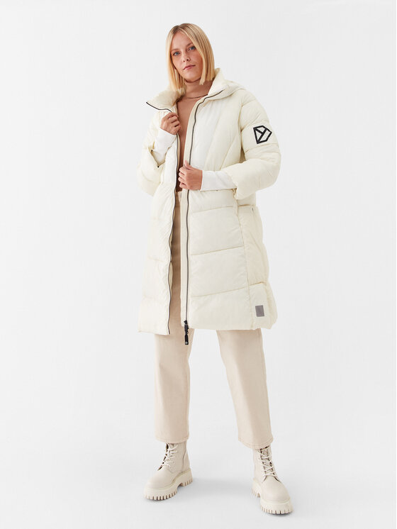 Didriksons Didriksons Зимно яке Andrea 504308 Екрю Oversize