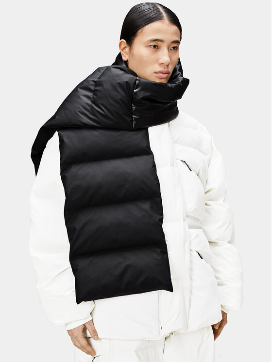 Rains Rains Κασκόλ Harbin Puffer Scarf W2T3 16300 Μαύρο