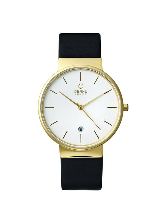Obaku Obaku Hodinky V153GGWRB Černá