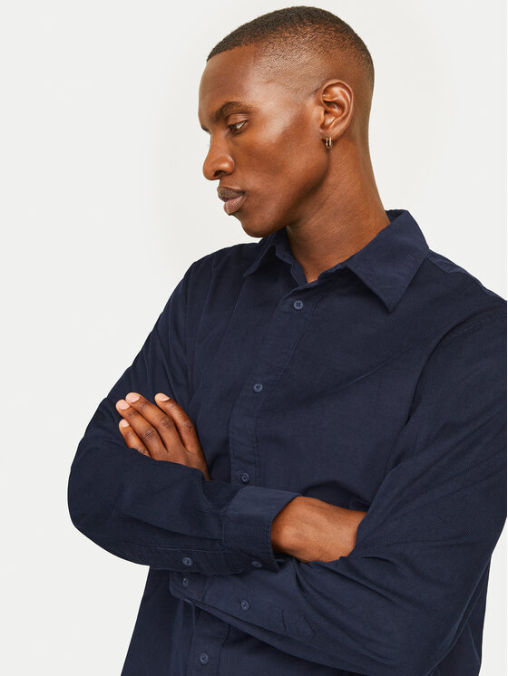 Jack & Jones Jack & Jones Koszula Cregent 12260725 Granatowy Comfort Fit