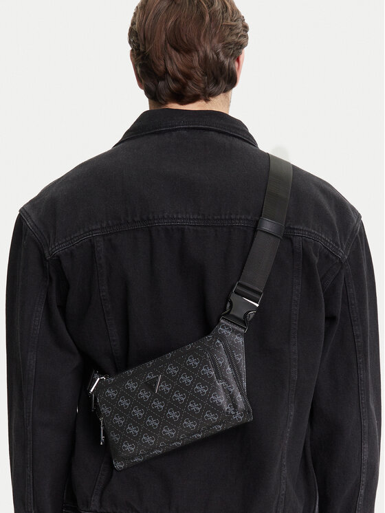 Guess Guess Τσαντάκι HMMILO P5214 Μαύρο