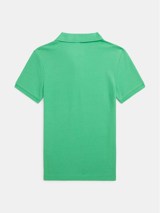 Polo Ralph Lauren Polo Ralph Lauren Polo majica 323708857166 Zelena Slim Fit