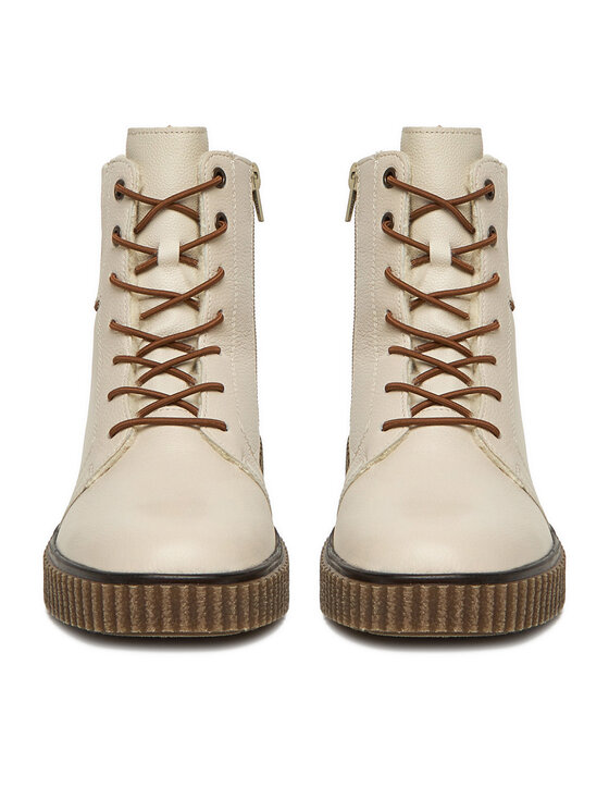 Rieker Rieker Schnürschuhe Y4303-80 Écru