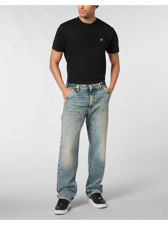 PHILIPP PLEIN PHILIPP PLEIN Jeansy 25909 Niebieski Loose Fit