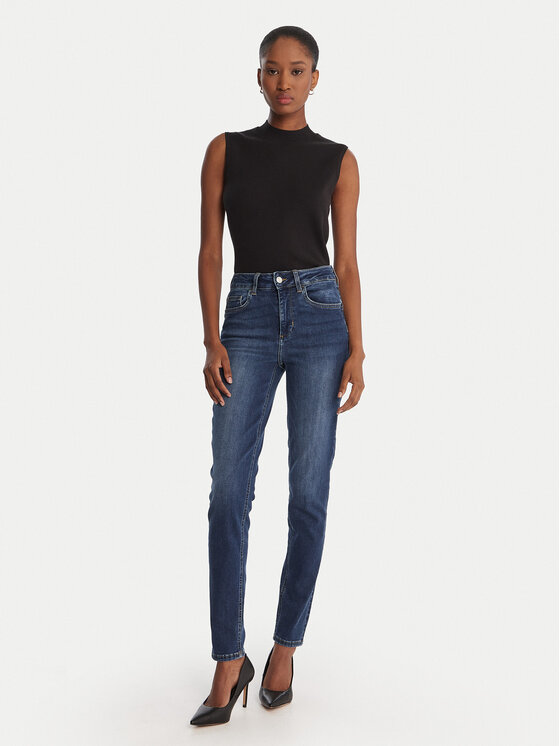 Liu Jo Liu Jo Farmer UF5013 D4615 Kék Skinny Fit