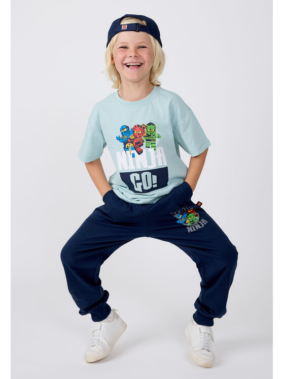 LEGO LEGO T-Shirt 11011345/8005 Turkusowy Regular Fit