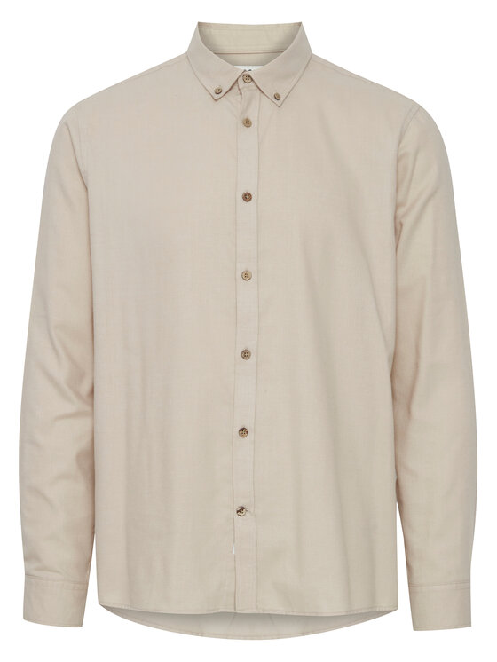 Solid Solid Särk 21107465 Beež Regular Fit