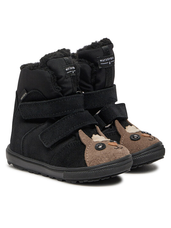 Mrugała Mrugała Schneeschuhe MALI 7151/4-99 Schwarz