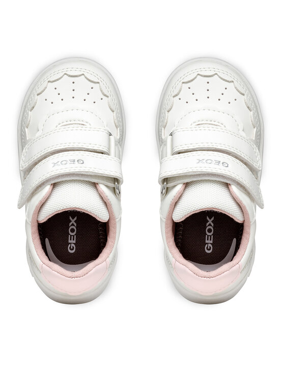 Geox Geox Sneakersy B Eclyper B555MA 000BC C0814 Biały