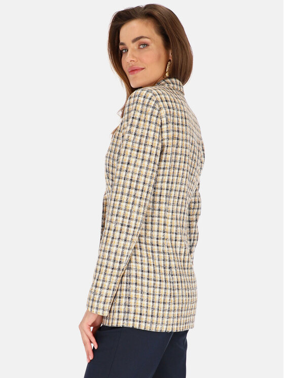 L’AF L’AF Marynarka Liberty Biały Slim Fit