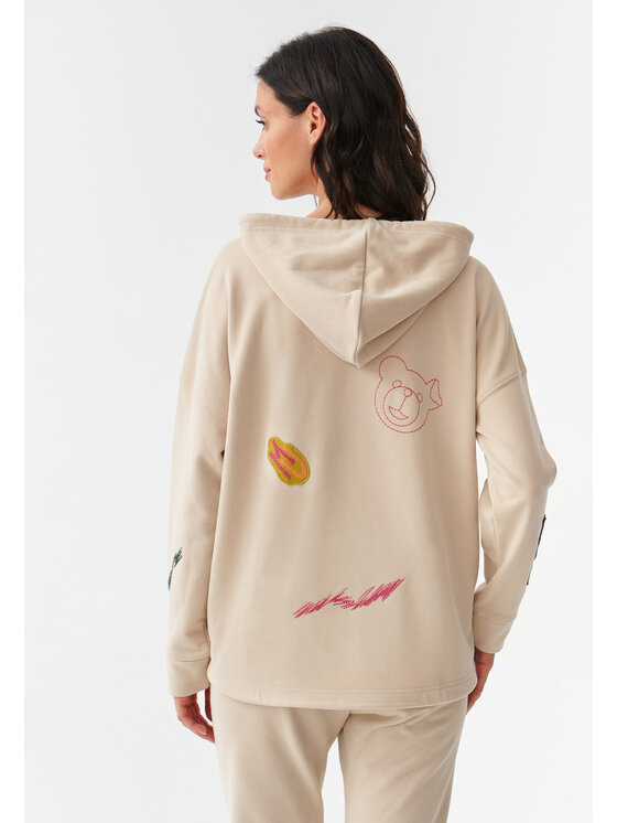 TATUUM TATUUM Bluza JIRKA Beżowy Oversize