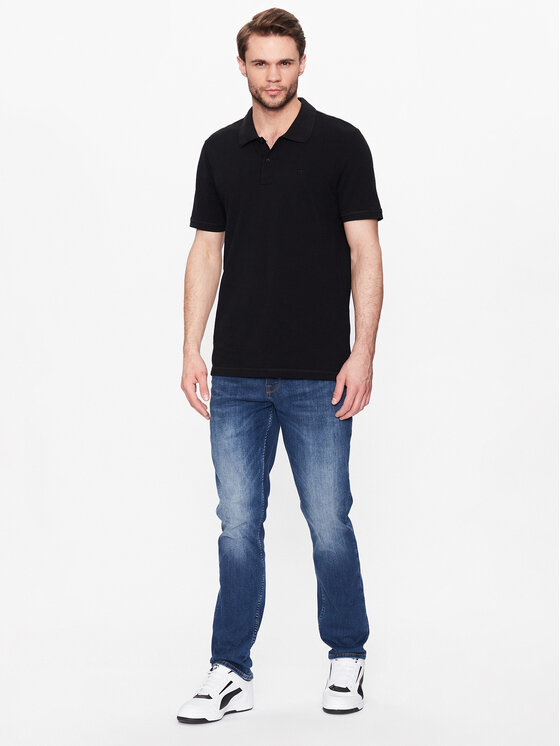 Mustang Mustang Polo 1008810 Nero Regular Fit