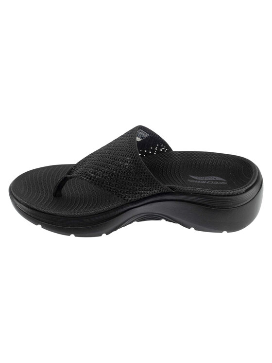 Skechers Skechers Infradito Go Walk Arch Fit 2.0 Sandal - Carrie Nero