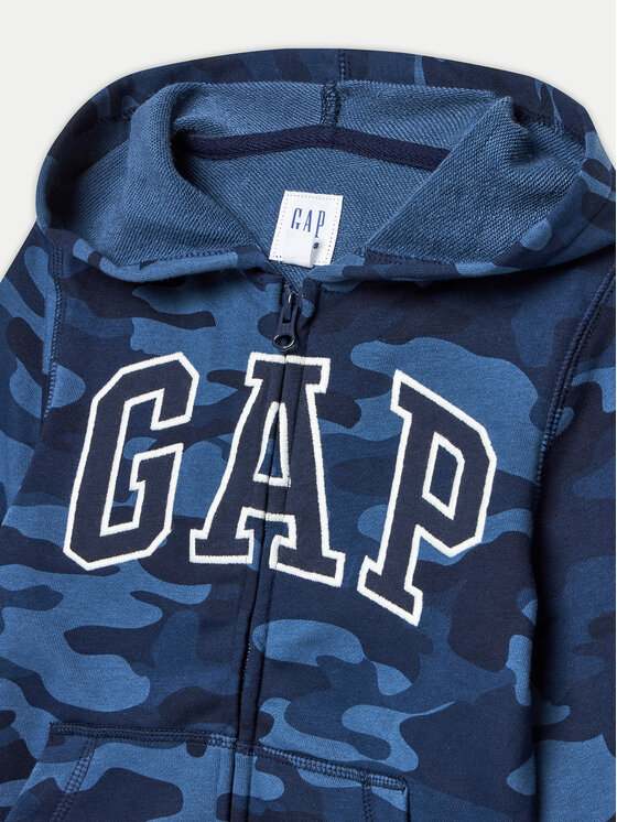 Gap Gap Mikina 428689-00 Tmavomodrá Regular Fit