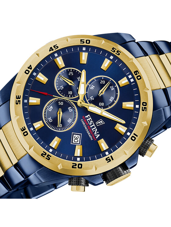 Festina Festina Zegarek F20564-1 Niebieski
