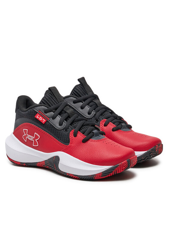 Under Armour Under Armour Basketbalové boty Grade School UA Lockdown 7 3028513 Červená