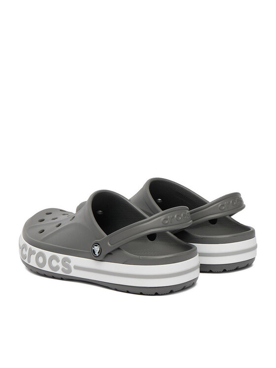 Crocs Crocs Klapki C-BAYABAND CLOG 205089-0IE Szary ciemny