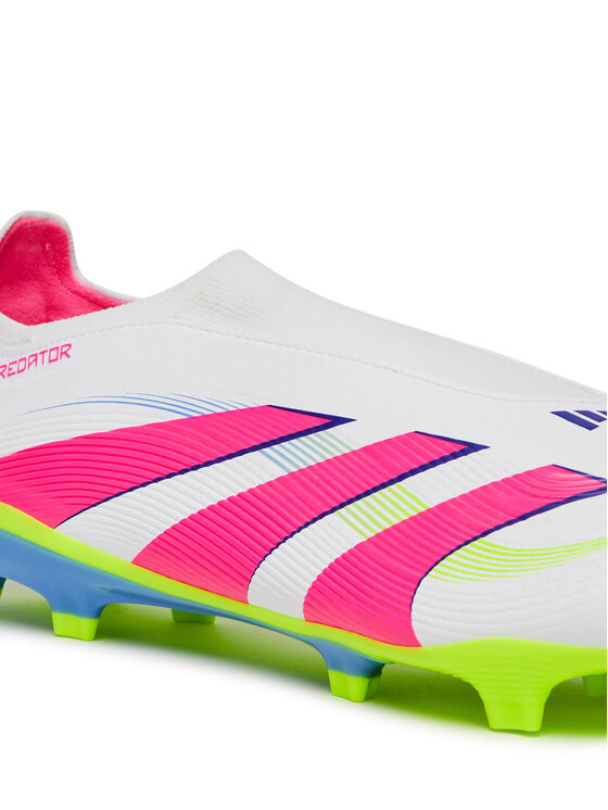 adidas adidas Buty do piłki nożnej Predator League Laceless Firm/Multi-Ground ID3861 Biały