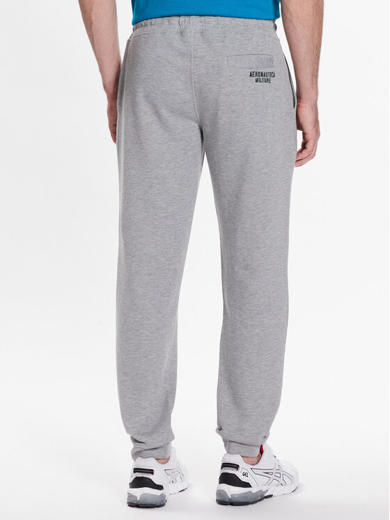 Aeronautica Militare Aeronautica Militare Spodnie dresowe 231PF873F488 Szary Regular Fit