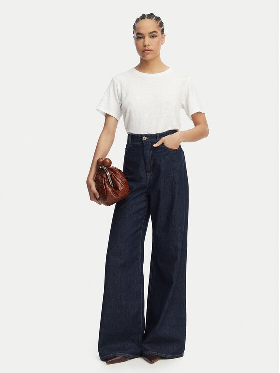 Weekend Max Mara Weekend Max Mara T-särk Pelota 2615941052 Valge Regular Fit