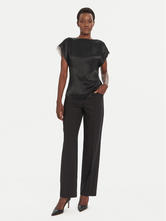 BOSS BOSS Bluzka Bavati 50541815 Czarny Slim Fit