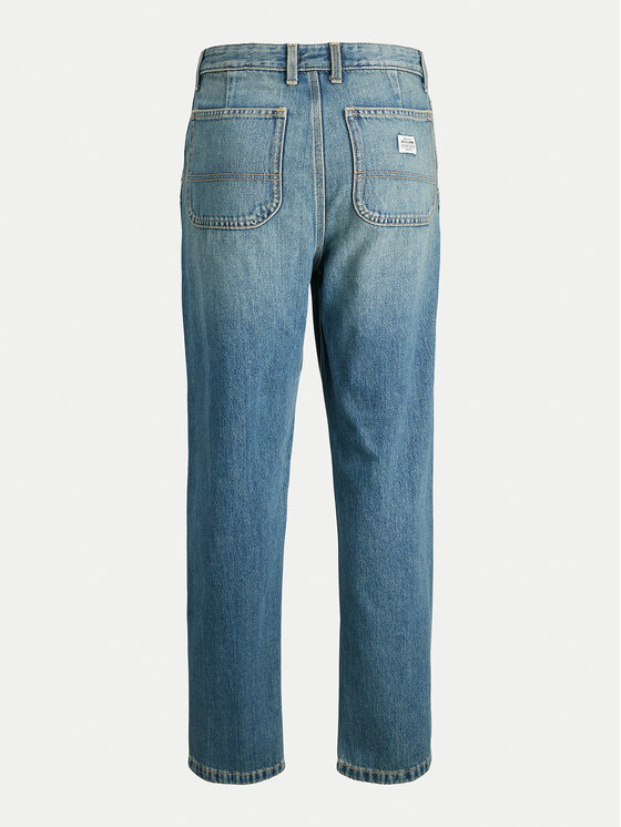 Jack&Jones Junior Jack&Jones Junior Jeans hlače Chris 12262182 Modra Relaxed Fit