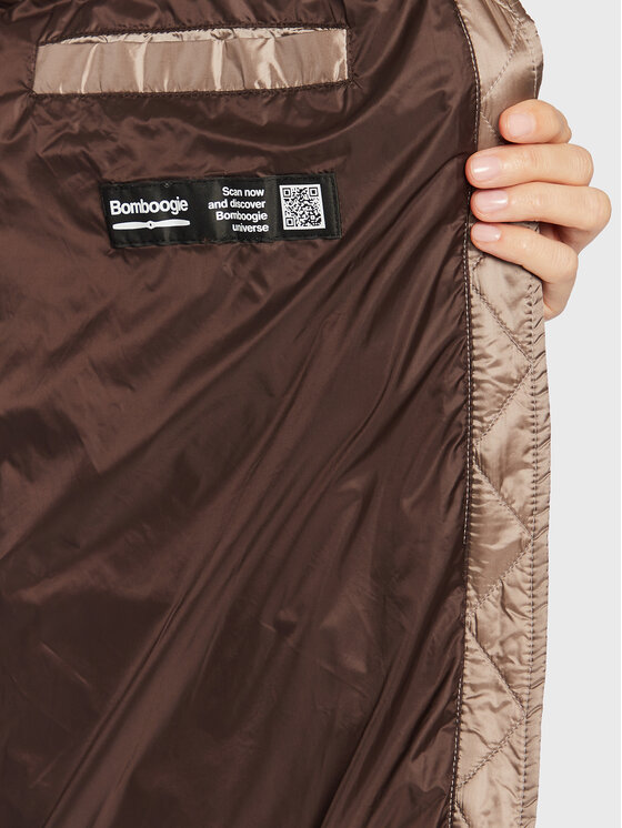 Bomboogie Bomboogie Puhovka CW 7522 T DLC Rjava Regular Fit
