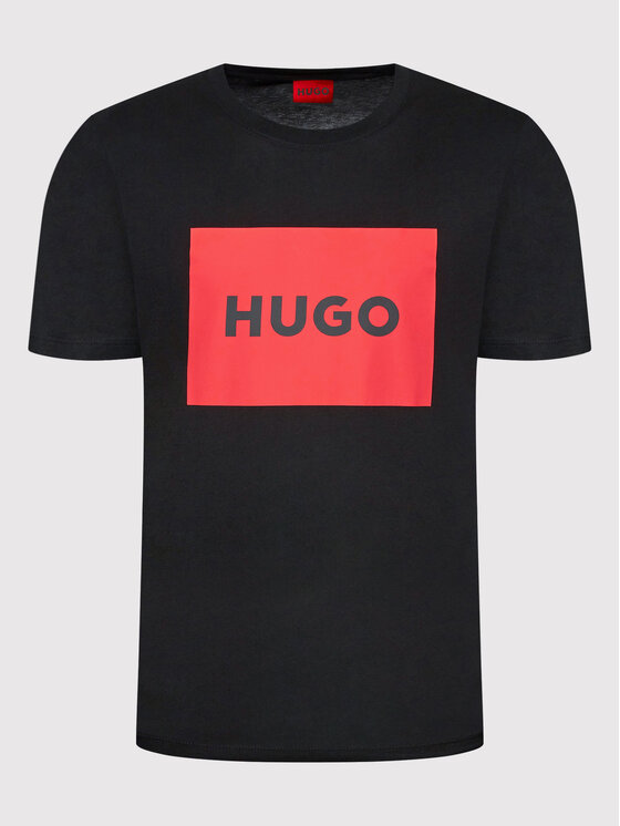 HUGO Hugo T-shirt Dulive222 50467952 Crna Regular Fit
