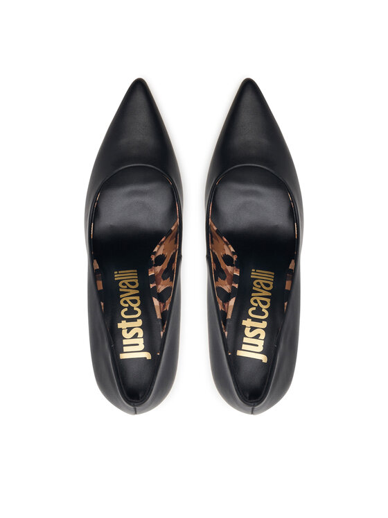 Just Cavalli Just Cavalli Pantofi cu toc subțire 81RA3S41 ZSE95 Negru