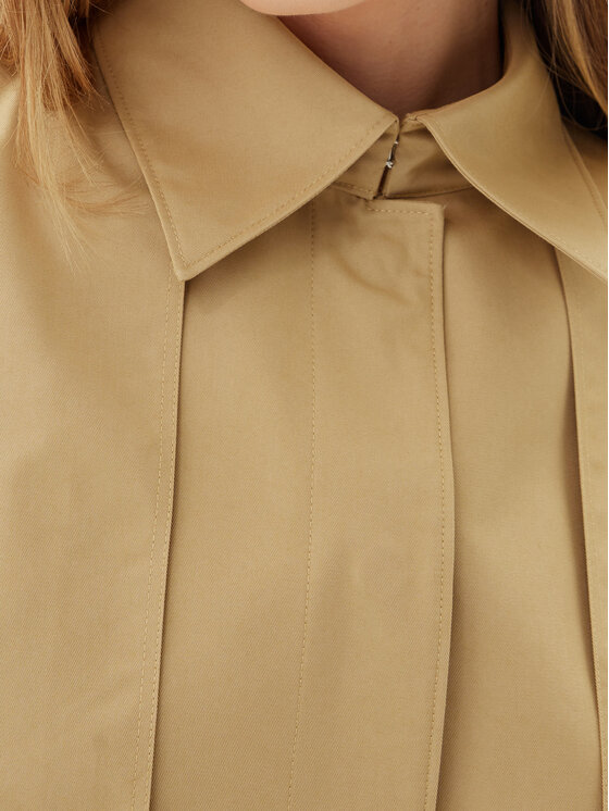 Calvin Klein Calvin Klein Jachetă cămașă K20K208379 Bej Relaxed Fit