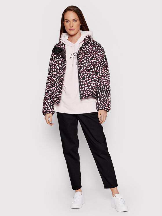 Tommy Hilfiger Džinsai WW0WW32929 Juoda Mom Fit • Modivo.lt