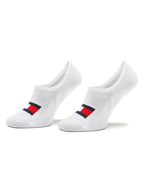 Tommy Hilfiger 2 vīriešu pēdiņu pāru komplekts 701223928 Balts