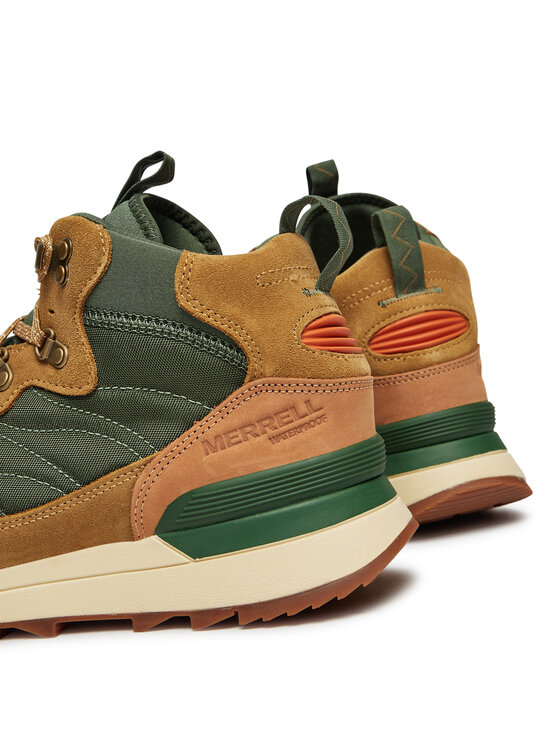 Merrell Merrell Trekingová obuv Alpine 83 Sneaker Recraft Mid Wp J006721 Kaki