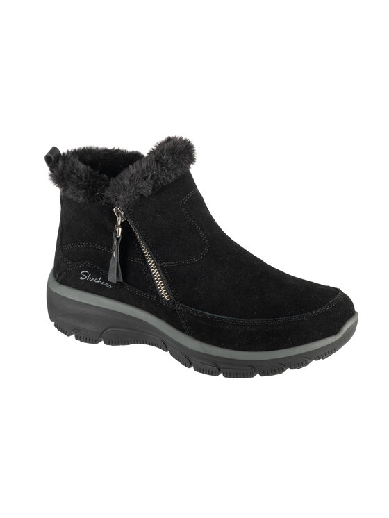 Śniegowce Skechers, Rozmiar 36, Czarne, Skechers Easy Going - Cool Zip!