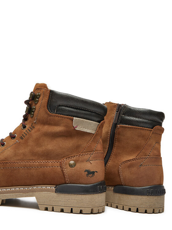 Mustang Mustang Schnürstiefeletten 4142-602 Braun