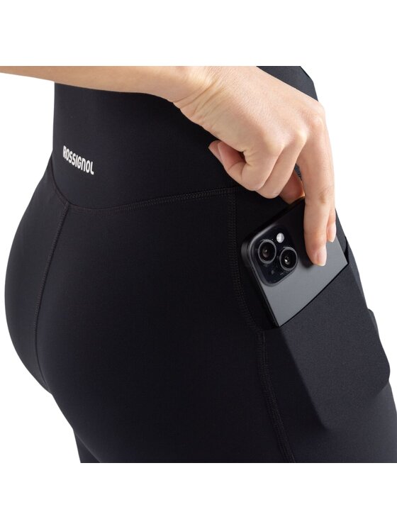 Rossignol Rossignol Szorty sportowe Sapa Tight Czarny Regular Fit