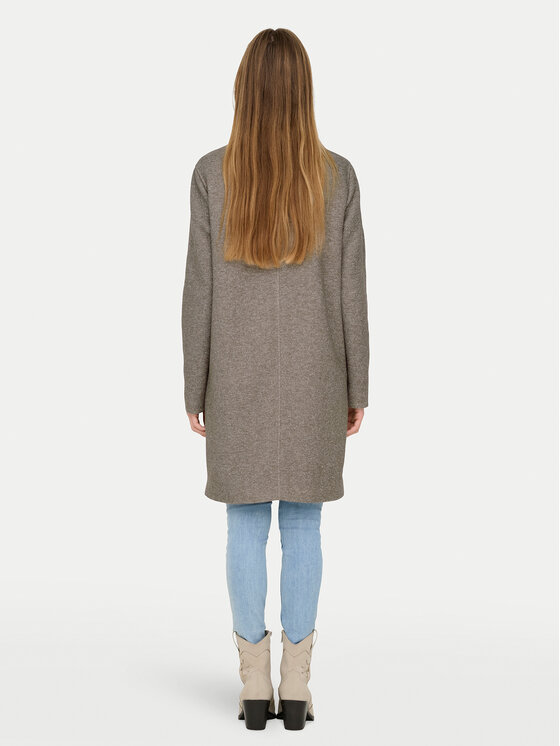 ONLY ONLY Преходно палто Sedona 15321862 Сив Regular Fit