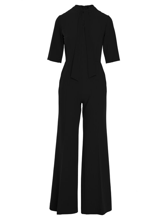 Stylove Stylove Kombinezon S243 Czarny A-Line Fit